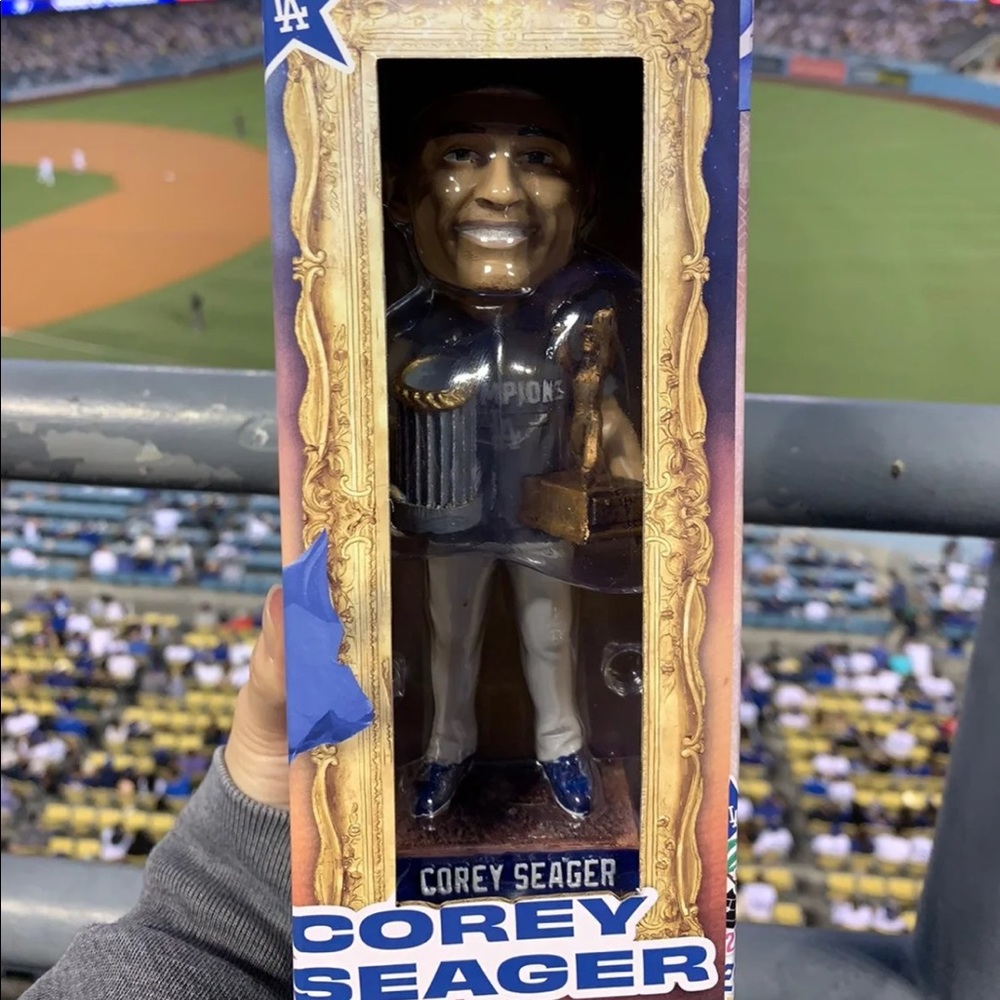 New Corey Seager Dodgers MVP Collectible  Bobblehead